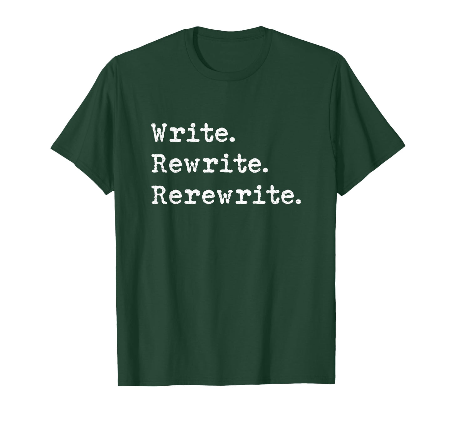 Rewrite Writer Author Book Journalist Novelist Funny T-Shirt