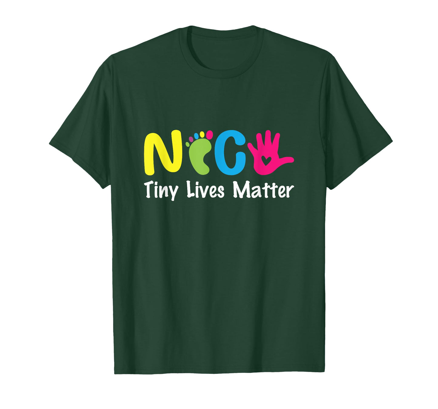 NICU Tiny Lives Matter Neonatal Nurse NICU Nurse T-Shirt