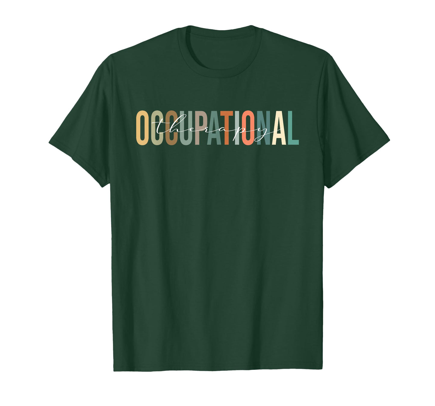 Vintage Funny Occupational Therapy OT Month Gifts Retro Groovy Black Kids' T-Shirt