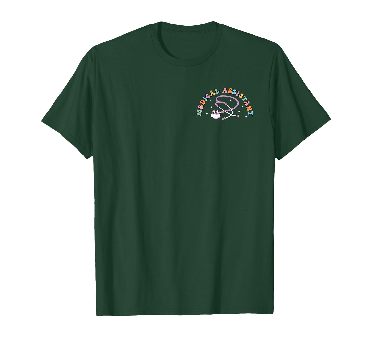 Groovy In My Medical Assistant Era CMA Nurse Healthcare T-Shirt