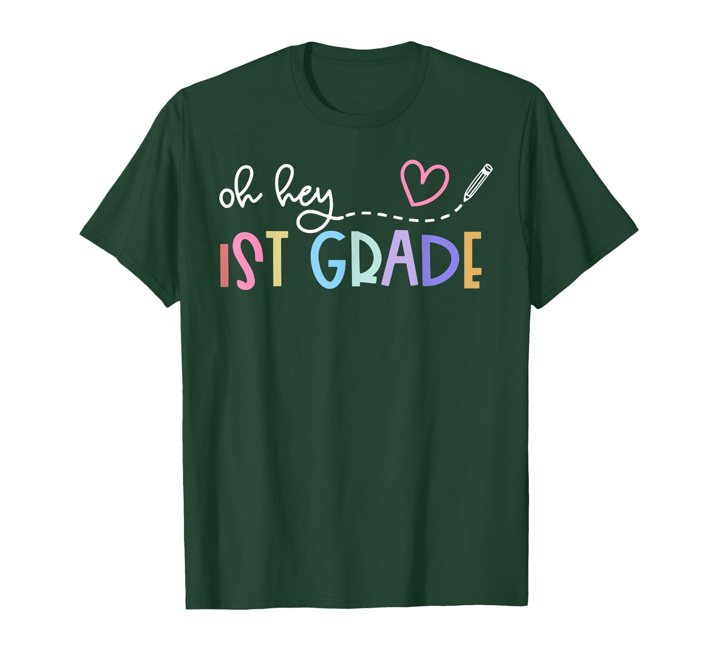 Back To School Oh Hey 1st Grade Teachers Women Student T-Shirt
