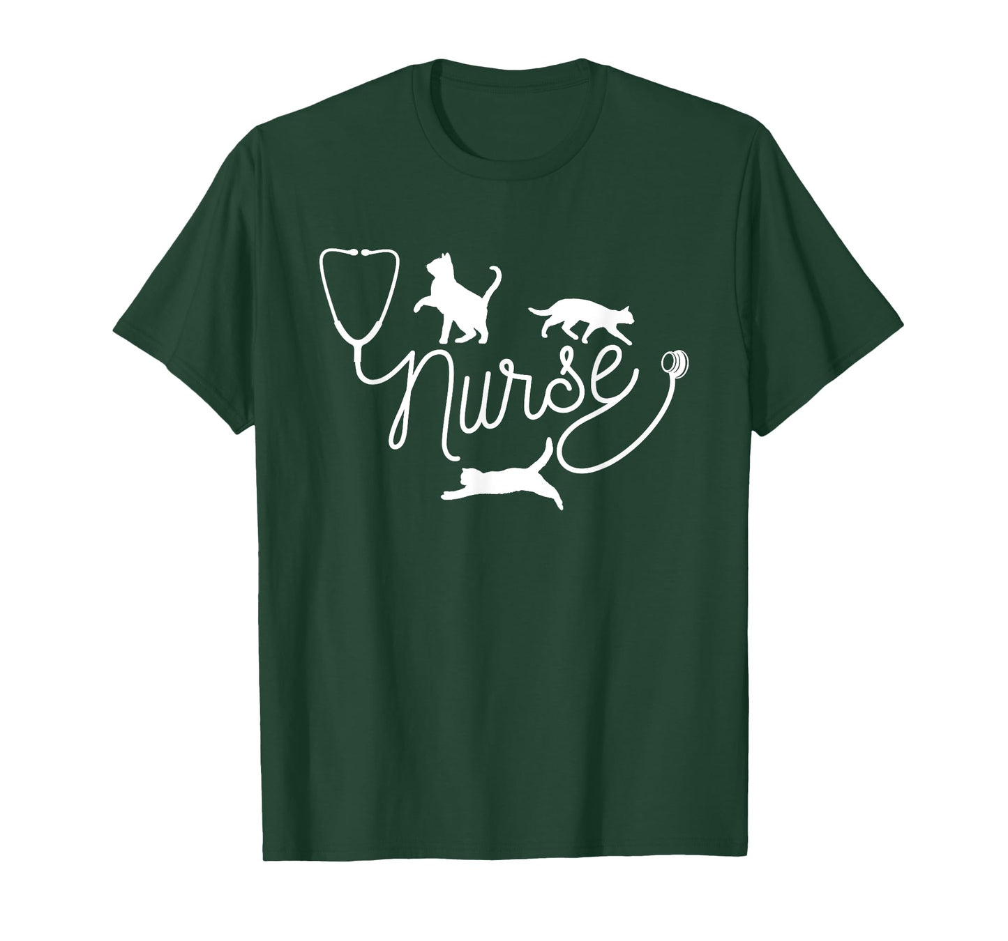 Nurse Cat Mom - RN Nurse and Cat Lovers T-Shirt