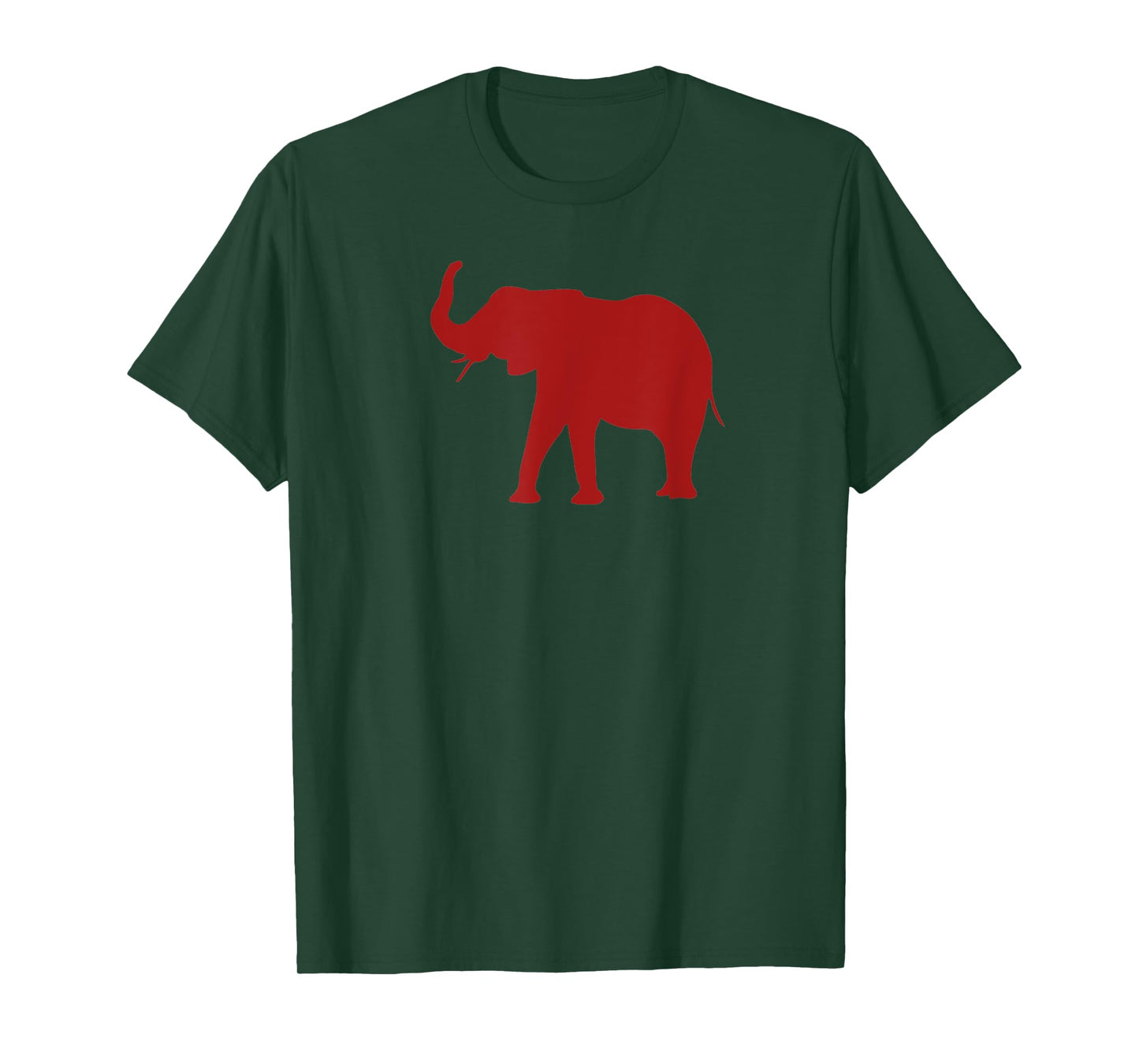 Red Elephant Animal T-Shirt T-Shirt