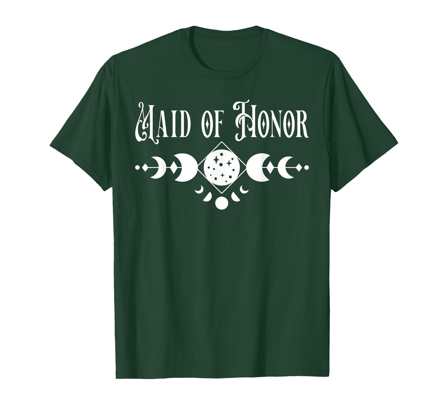 Witchy Maid Of Honor Gothic Witch Bachelorette Bach Party T-Shirt