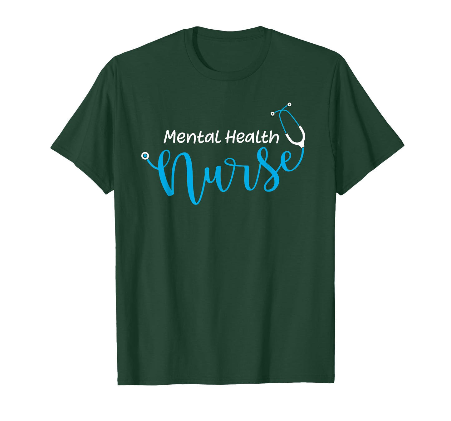 Stethoscope Mental Health Nurse T-Shirt