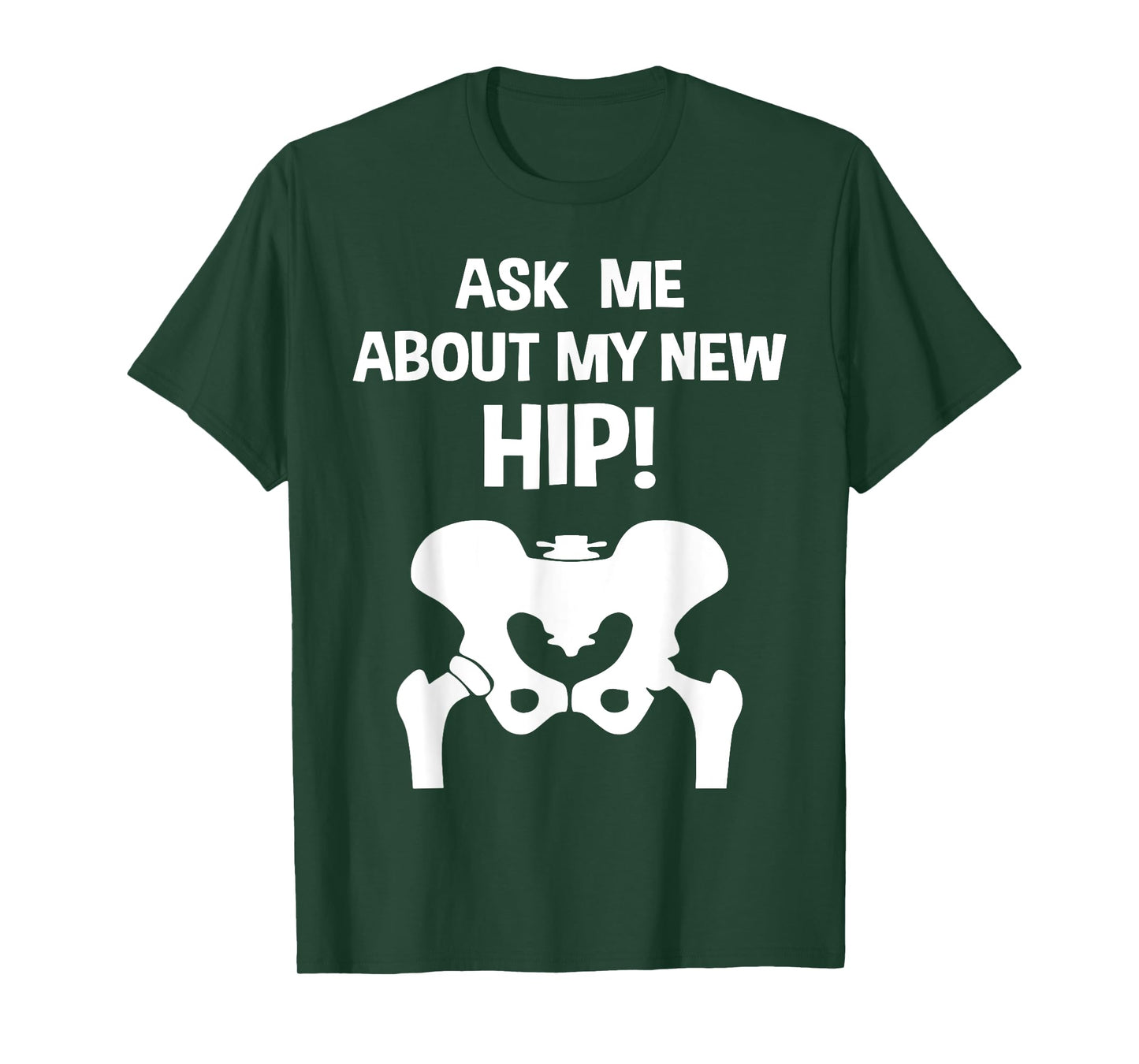 Funny Ask Me About My New Hip Replacement Surgery Recovery T-Shirt