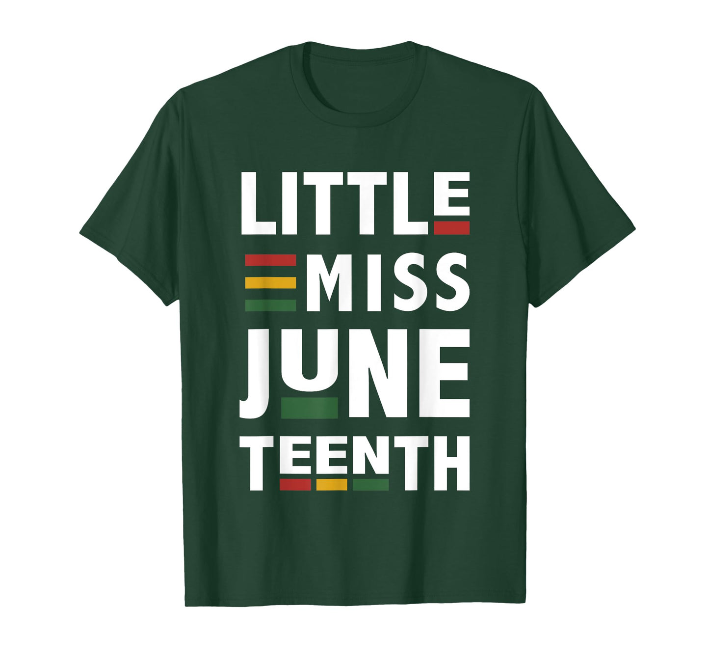 Little miss juneteenth celebrating american african freedom T-Shirt