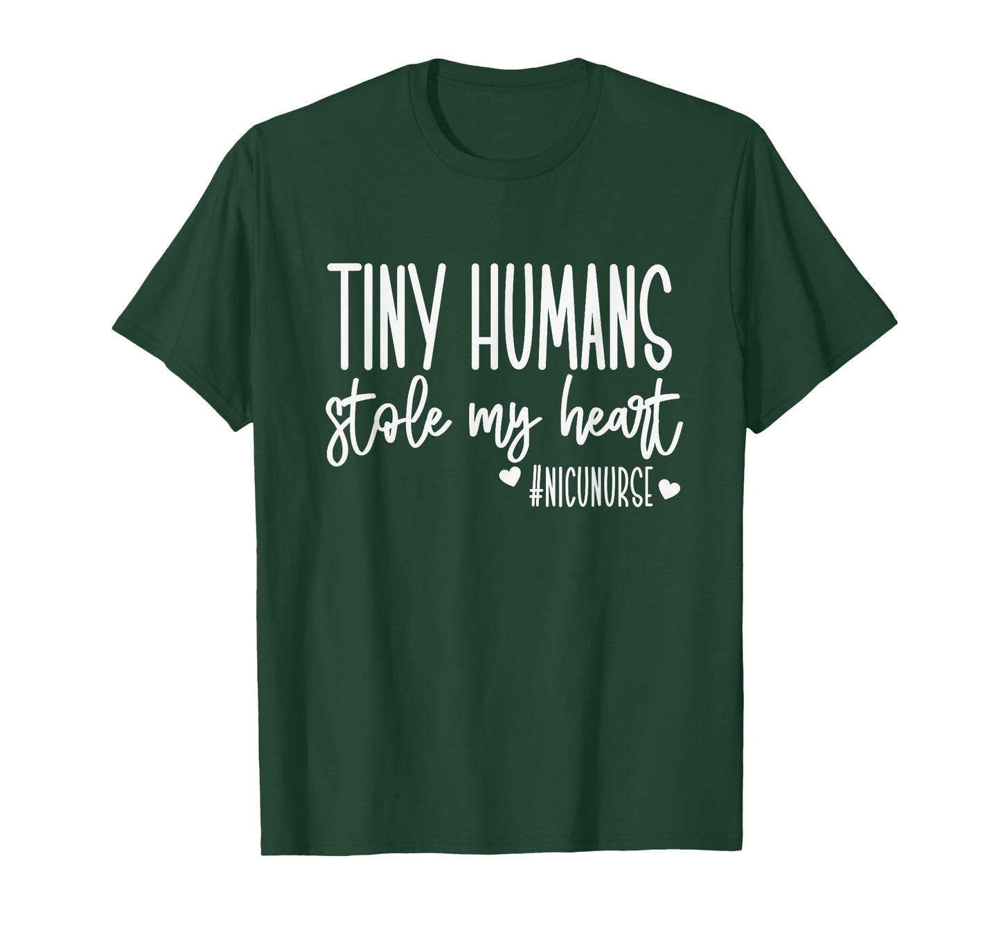 Tiny Humans Stole My Heart, Valentine's Day NICU Nurse T-Shirt