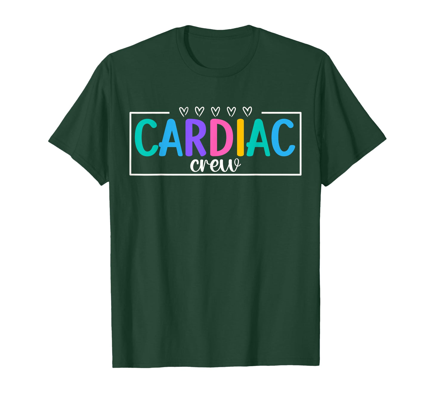 Funny Cardiac Crew Cardiology Nurse Cardiologists Heart T-Shirt