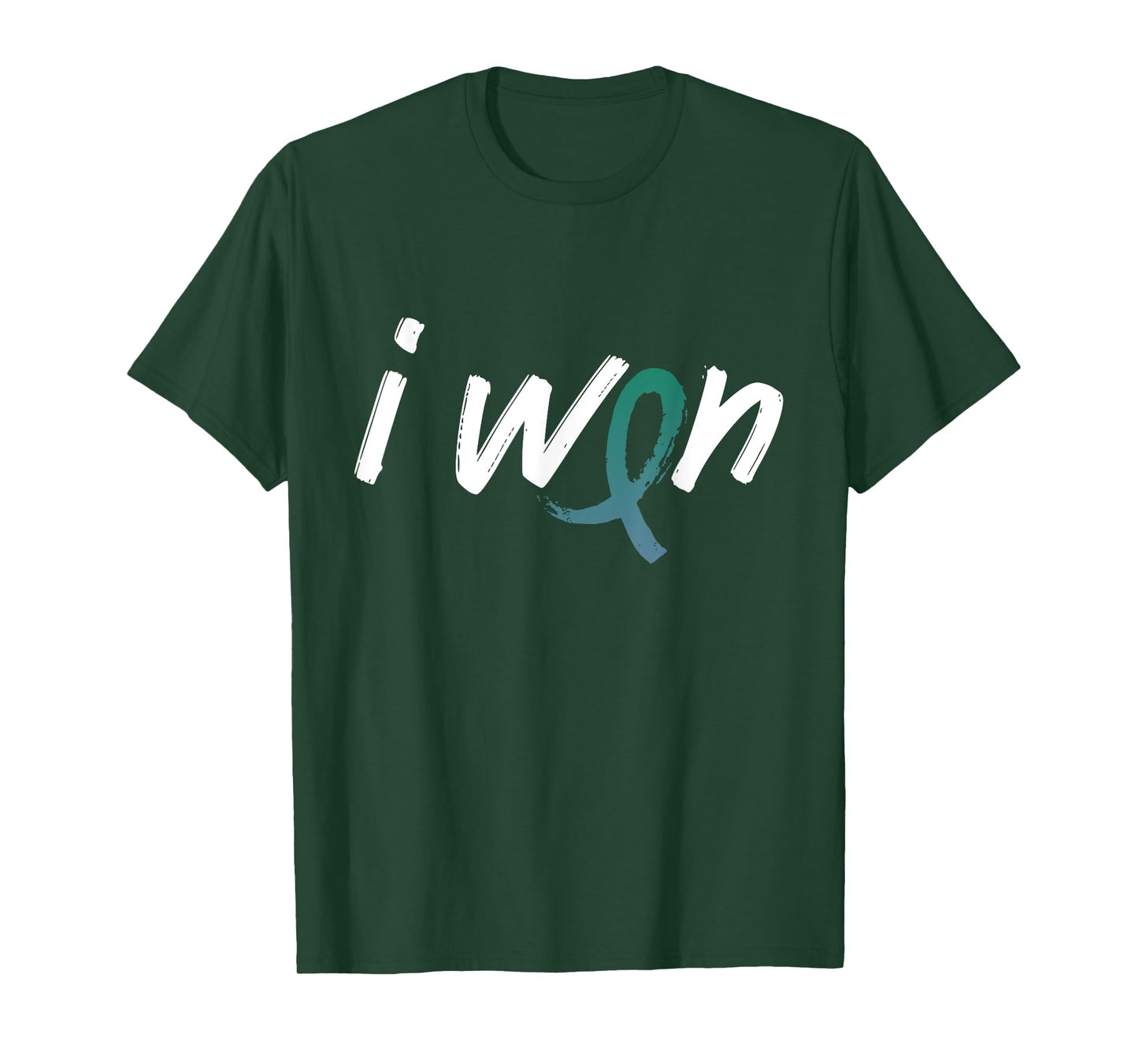 Anal Cancer Awareness - I Won Survivor Fighter T-Shirt