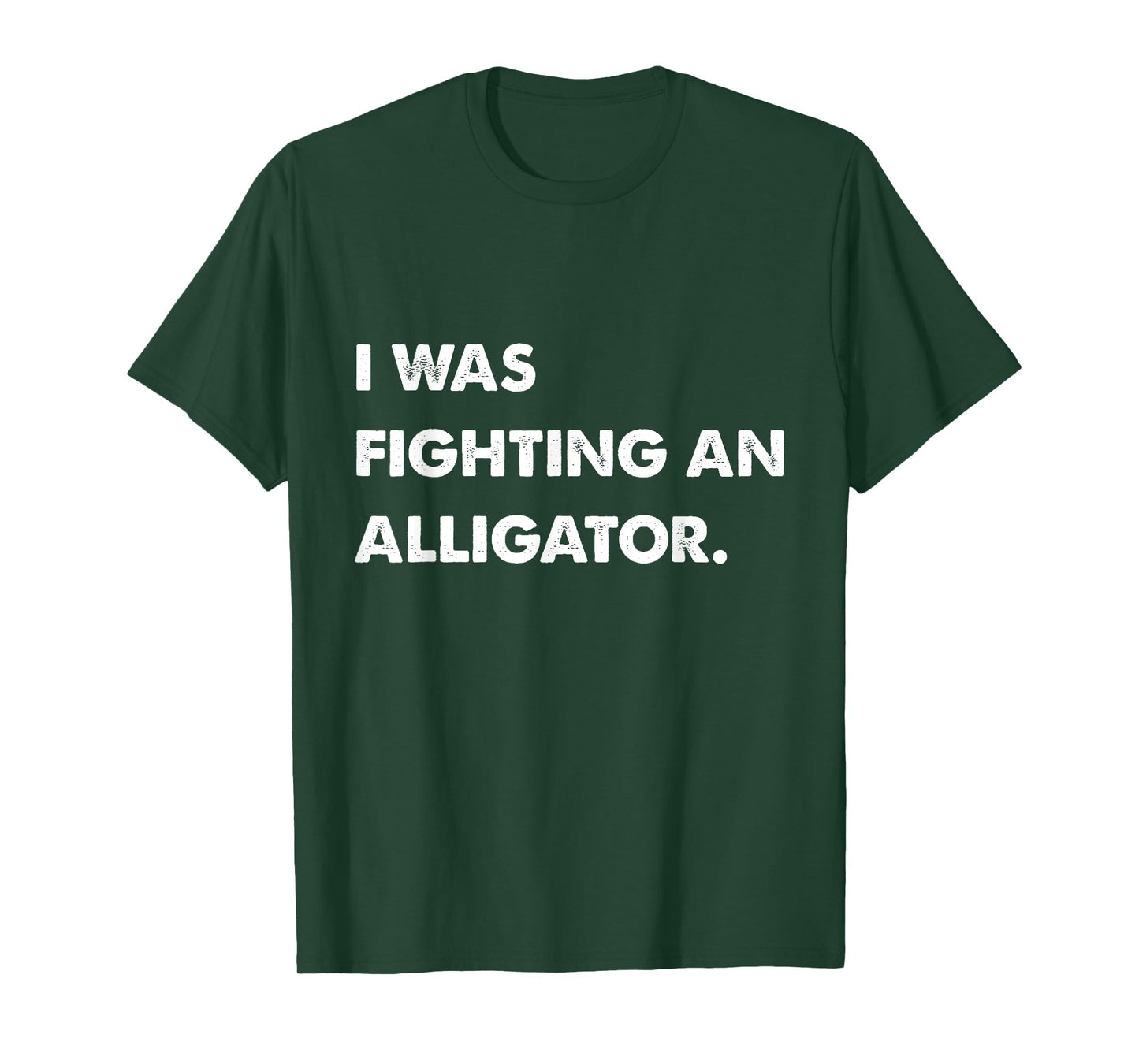 I Was Fighting An Alligator Funny Injury Get Well Gift T-Shirt