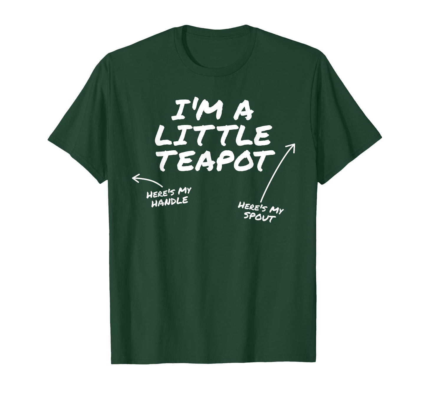 I'm A Little Teapot, Kids Action Song Funny Costume T-Shirt
