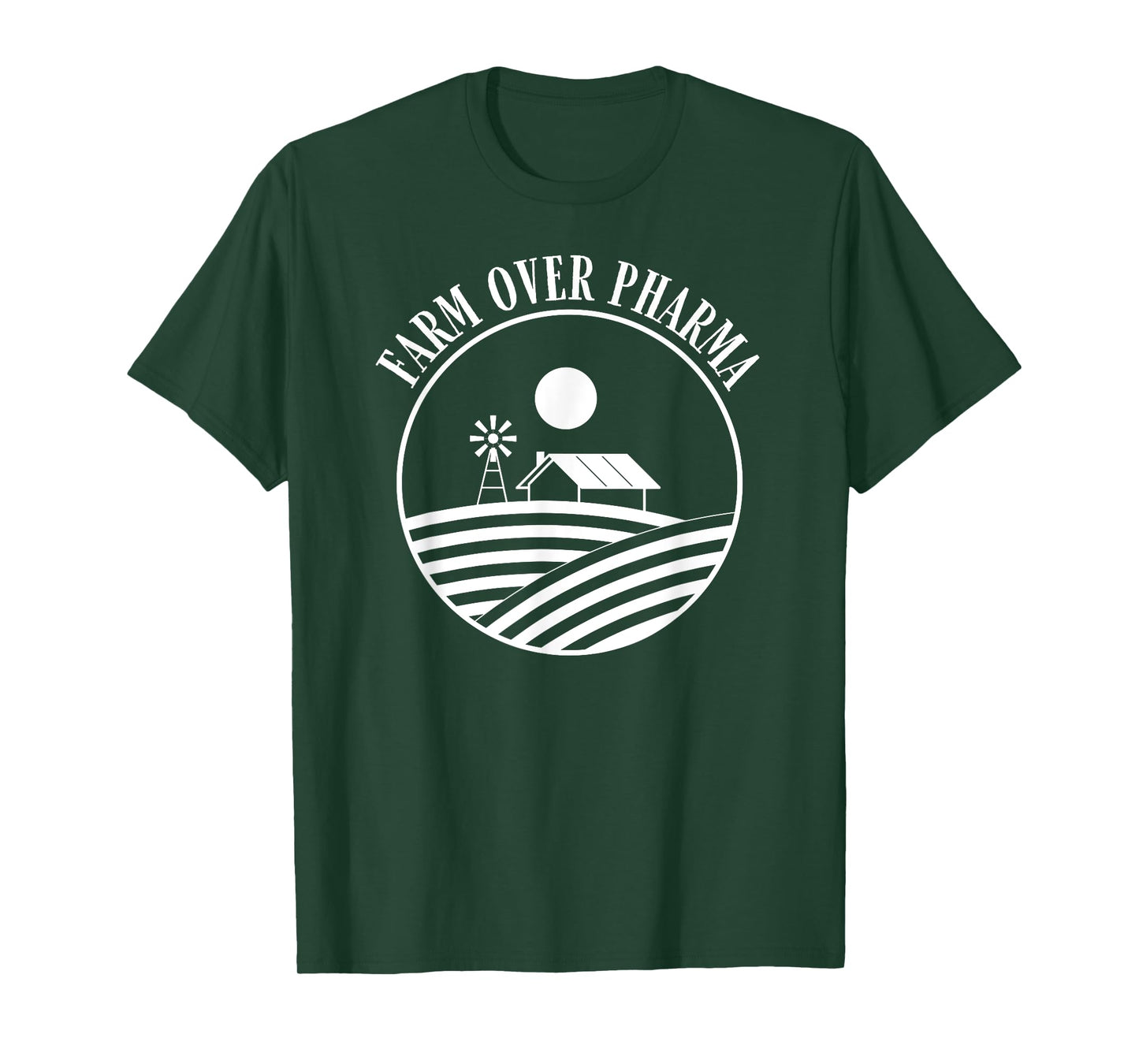 Farm Over Pharma T-Shirt, Small, Black