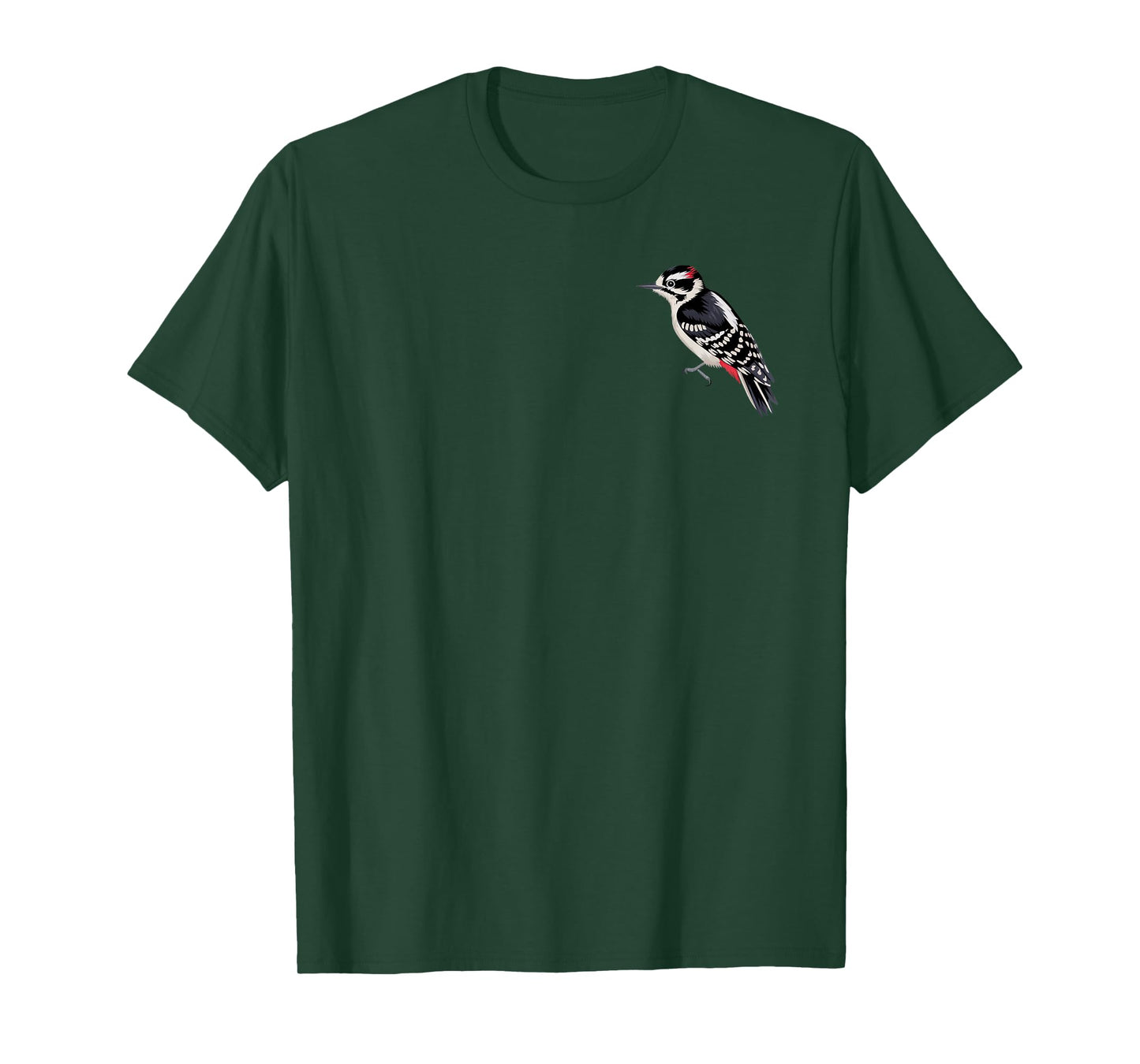 Downy Woodpecker – Nature Lover’s Bird Design T-Shirt