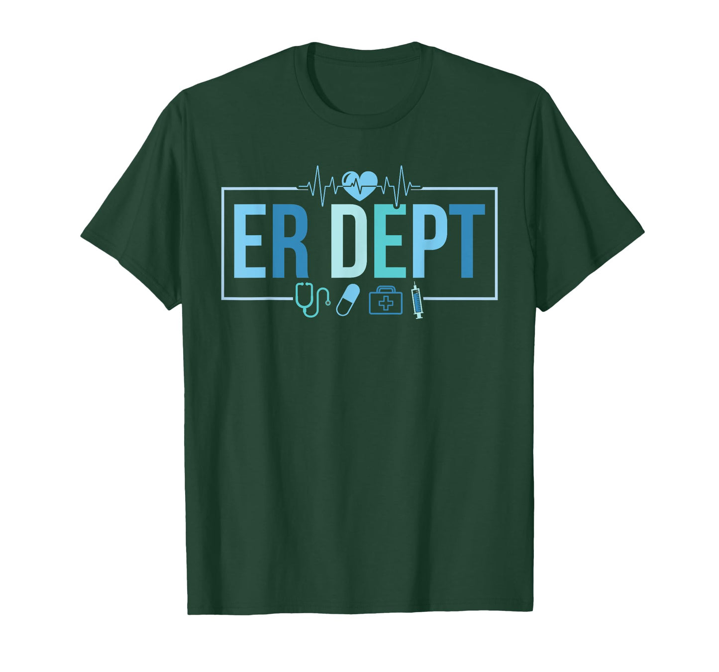 ER Dept Emergency Department ED Emergency Room T-Shirt