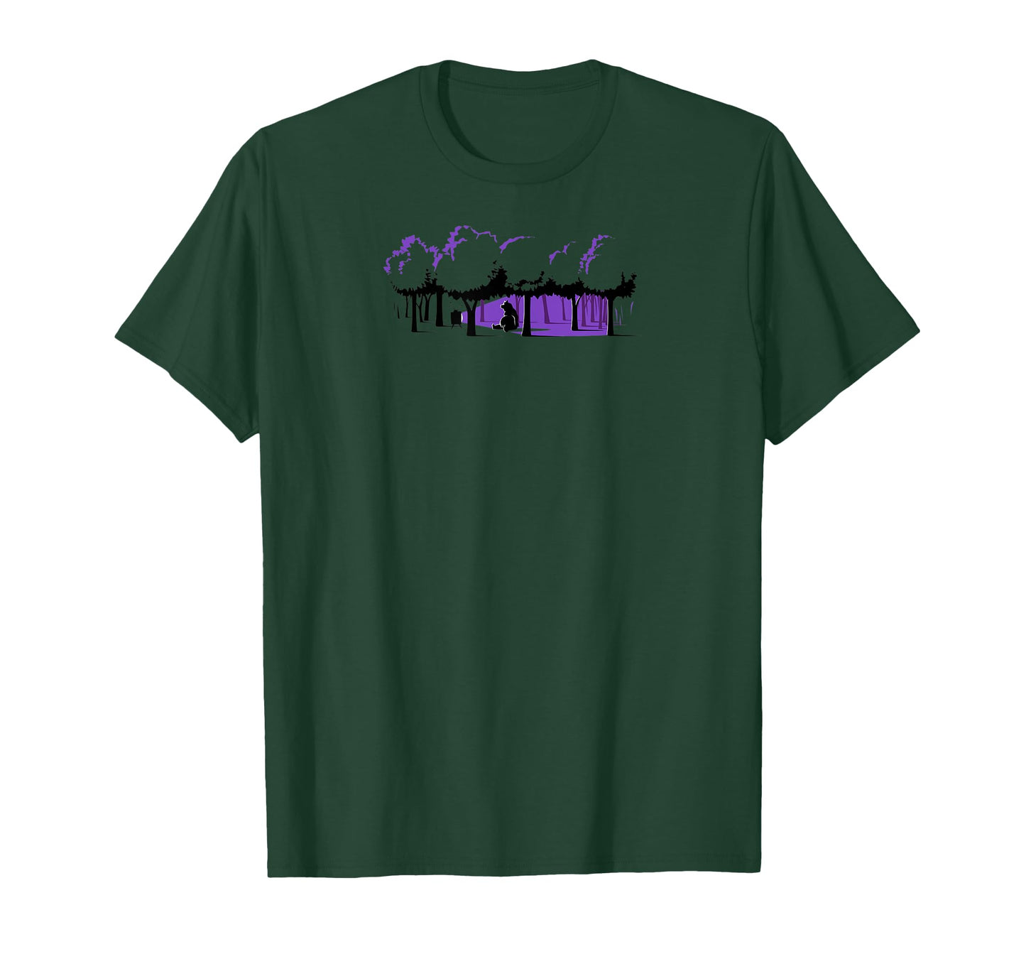 Threadless Men's & Women's Technology Ruins Nature T-Shirt