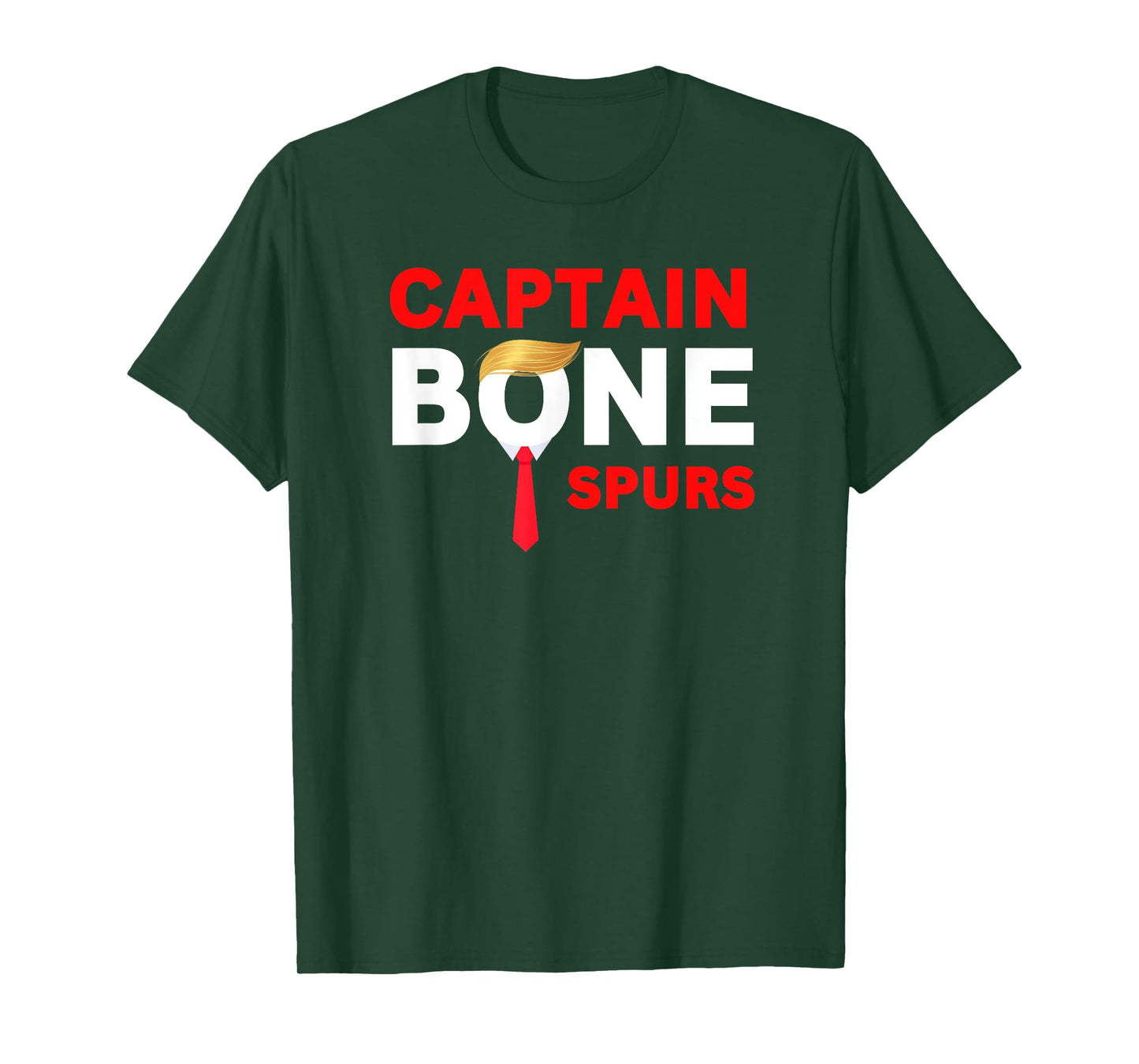 Captain Bone Spurs Funny Halloween Costume for Men New 2025 T-Shirt