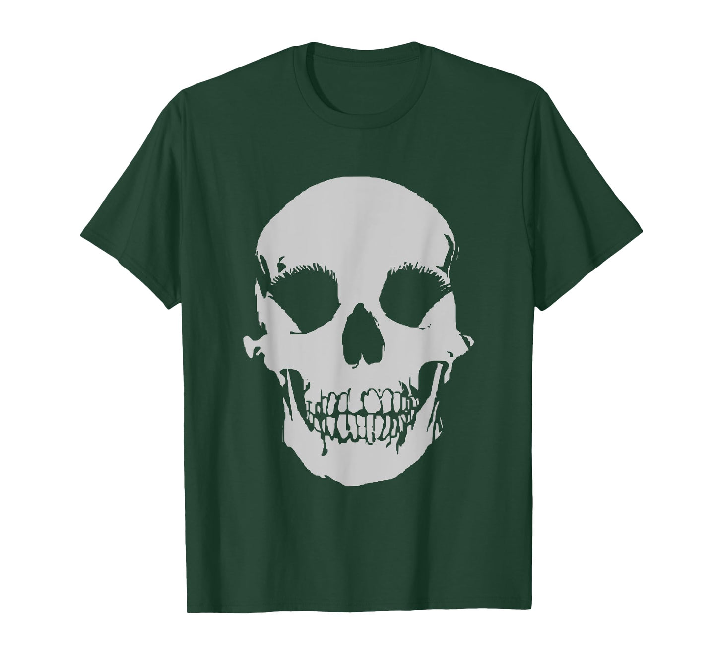 Cute Girly Skull Face Skeleton Halloween Funny Spooky Season T-Shirt