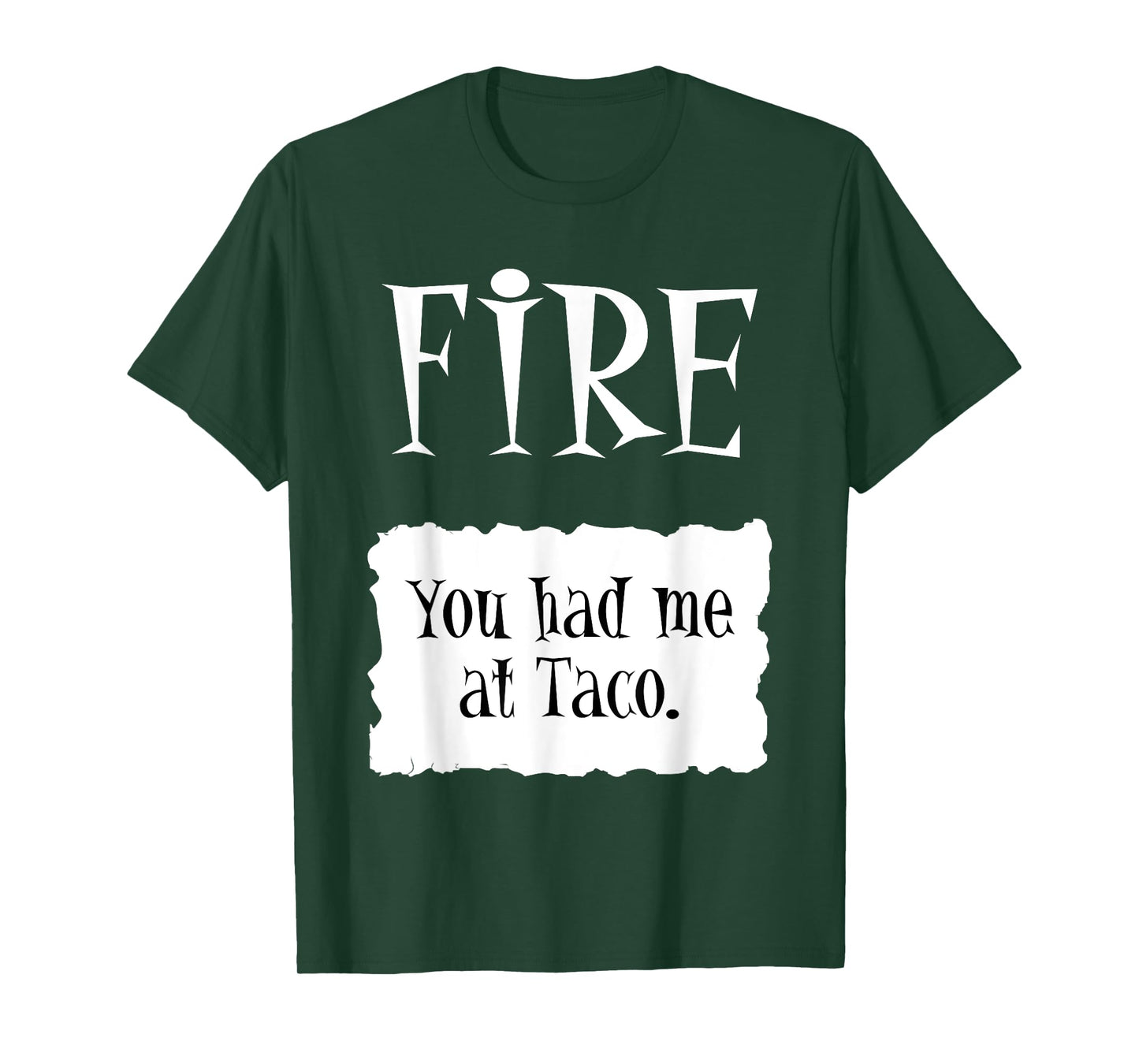 FIRE - Hot Packet Halloween Taco Costume T-Shirt