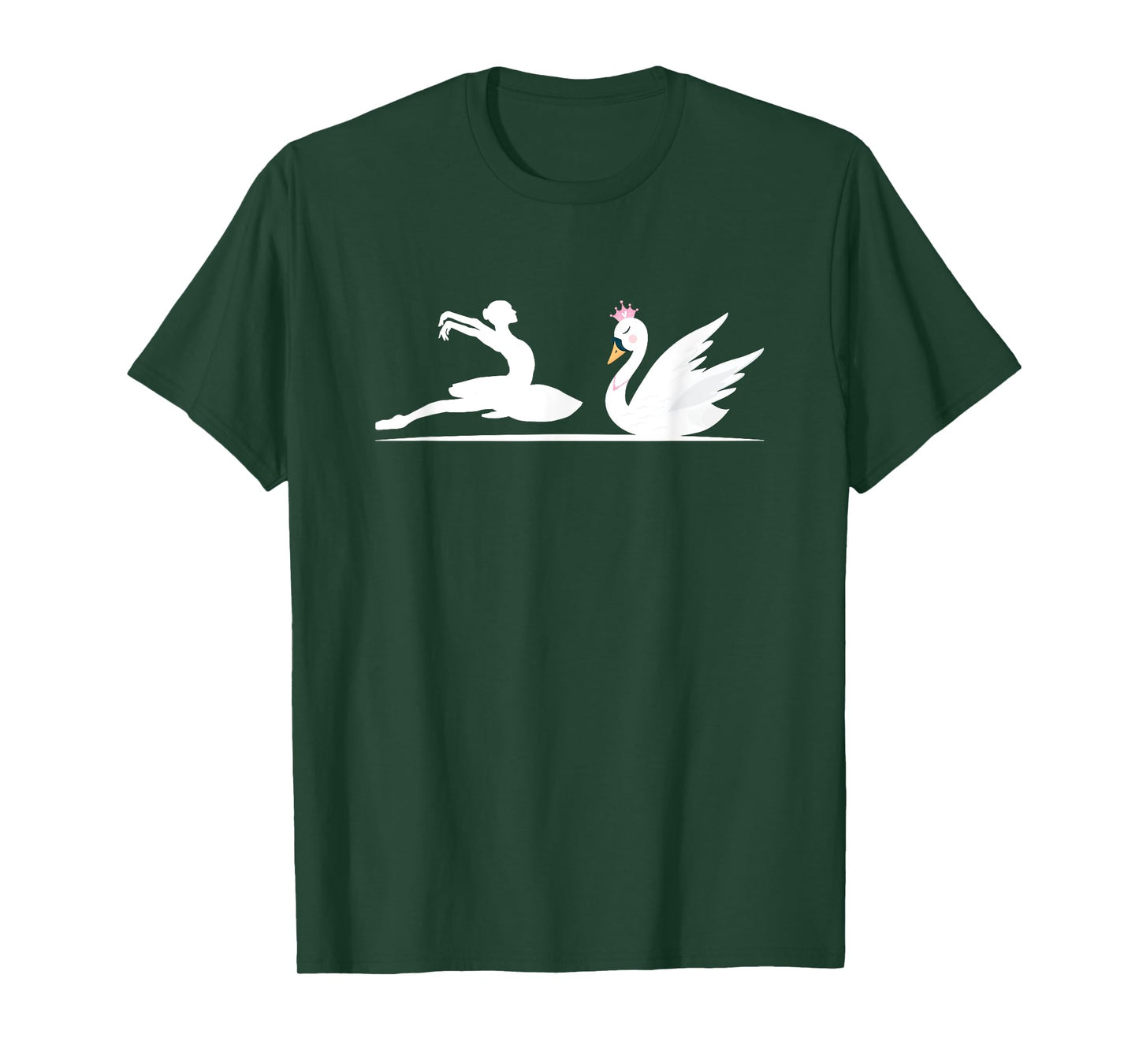 Swan Queen Ballet | Water Birds | Swans Lover T-Shirt