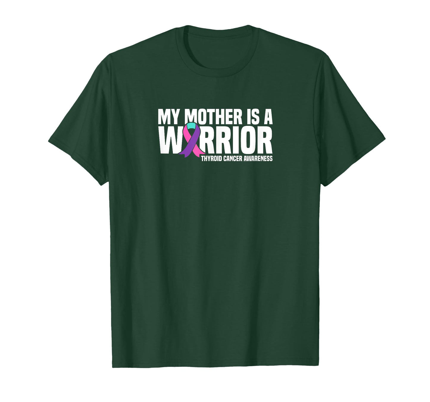 My Mother is a Warrior Thyroid Cancer Awareness T-Shirt