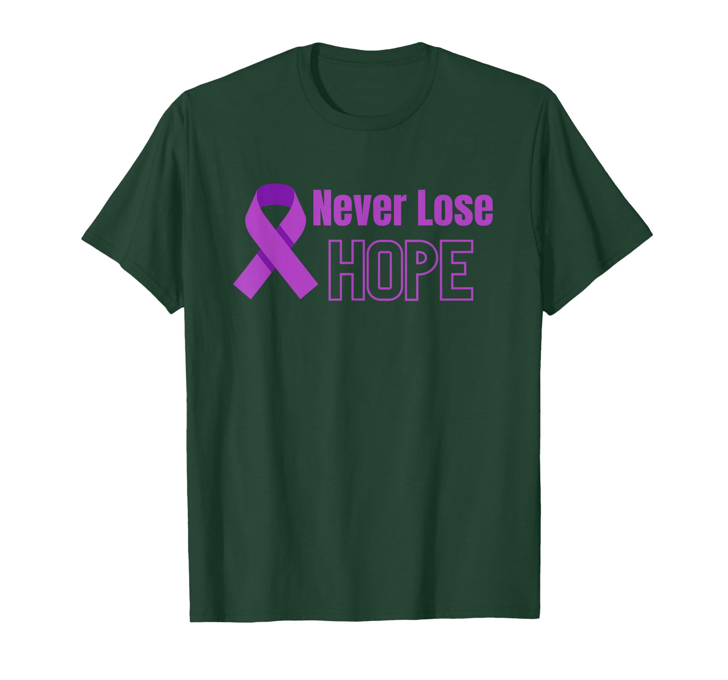 Relay Cancer Awareness Walking Life Ribbon T-Shirt