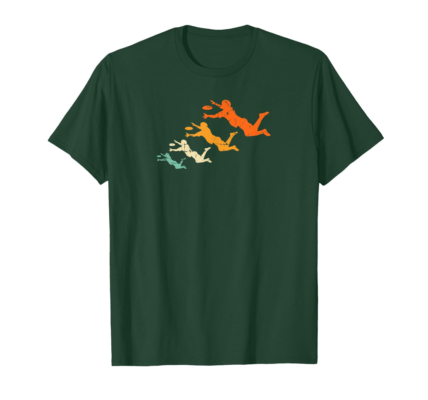Retro Ultimate Frisbee Player Vintage Disc Ultimate Frisbee T-Shirt