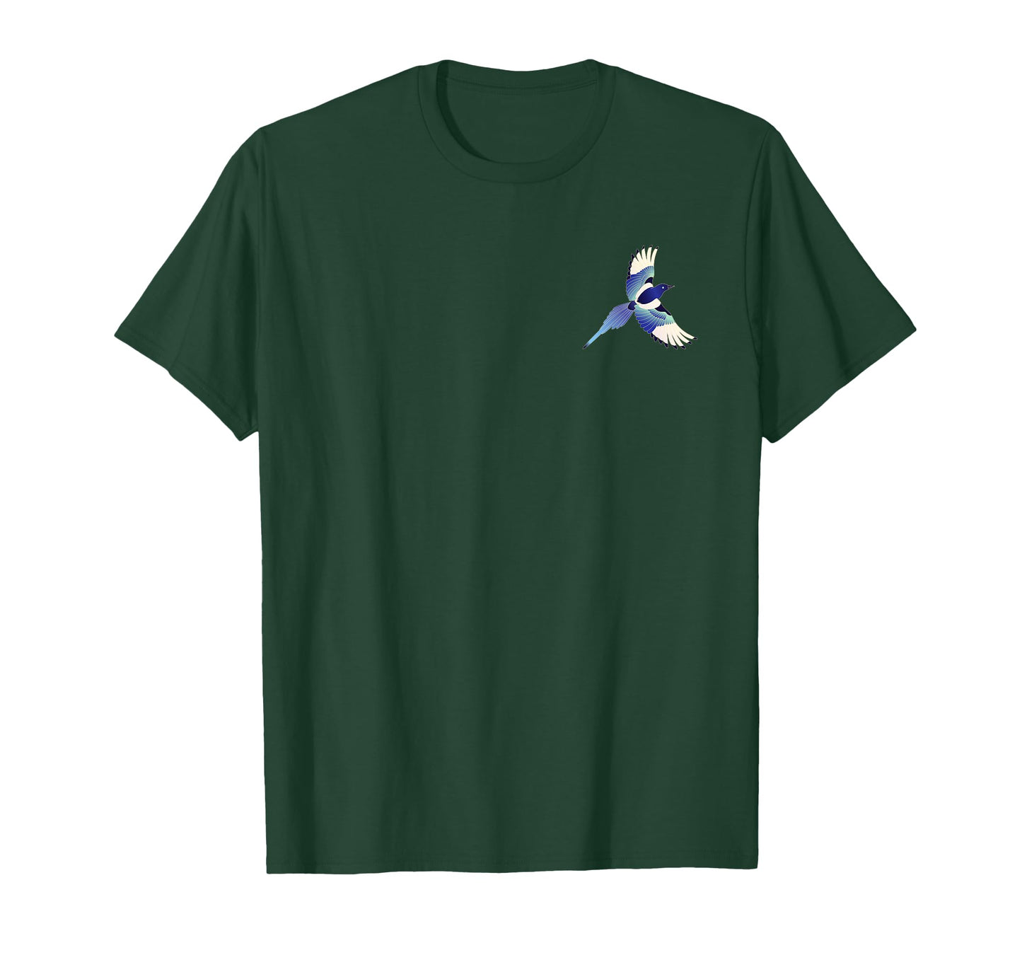 Magpie In The Pocket Cute Birdwatching Humor T-Shirt