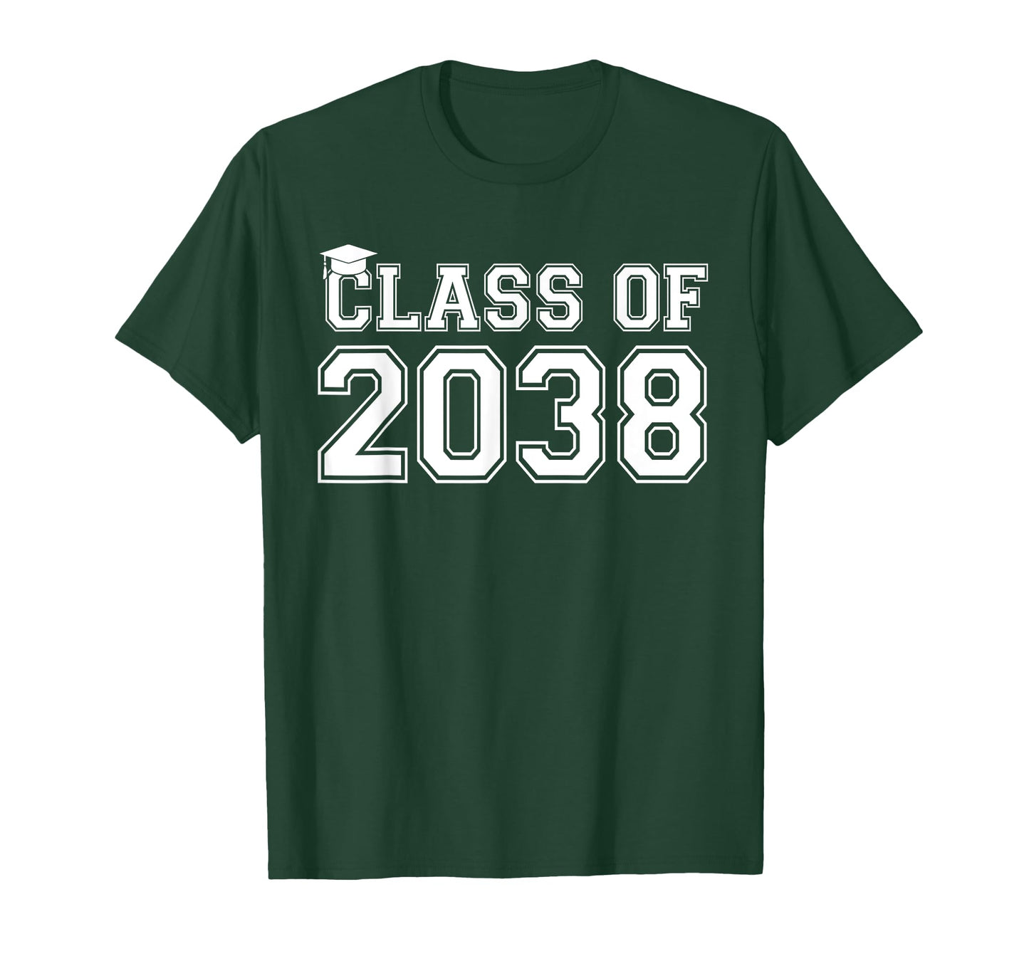 Class Of 2038 First Day Of Back To School Teacher Boys Girls T-Shirt