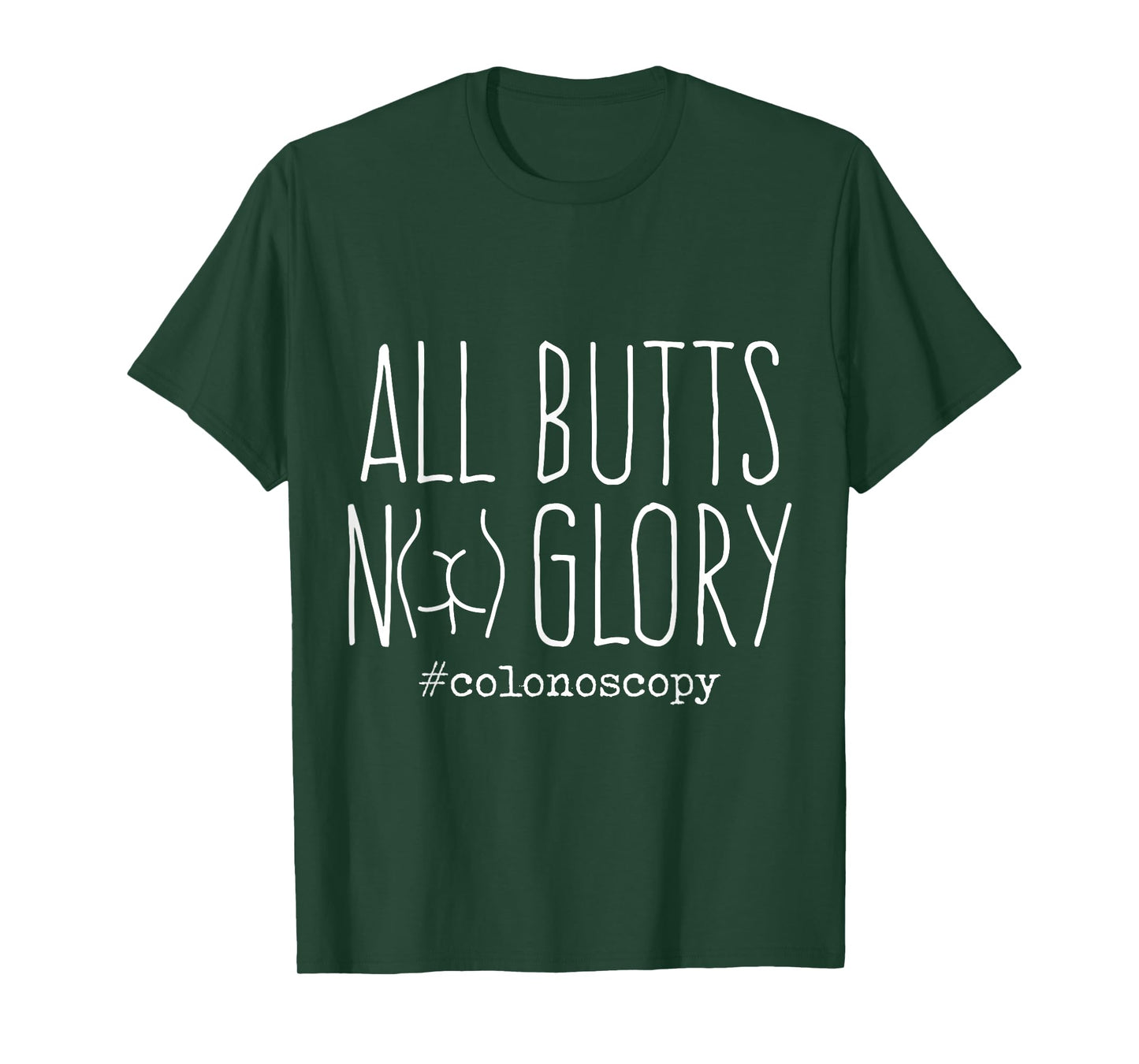 Funny Colonoscopy Gifts for Colon Cancer Awareness Screened T-Shirt