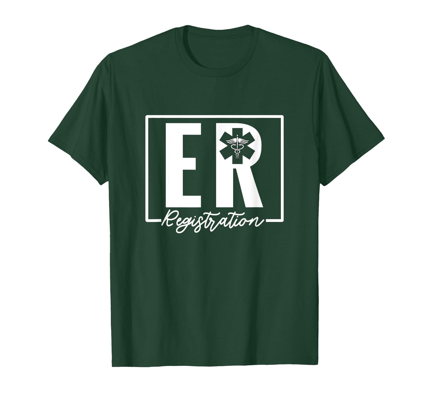 Emergency Registration ER Room patient Register Nursing T-Shirt