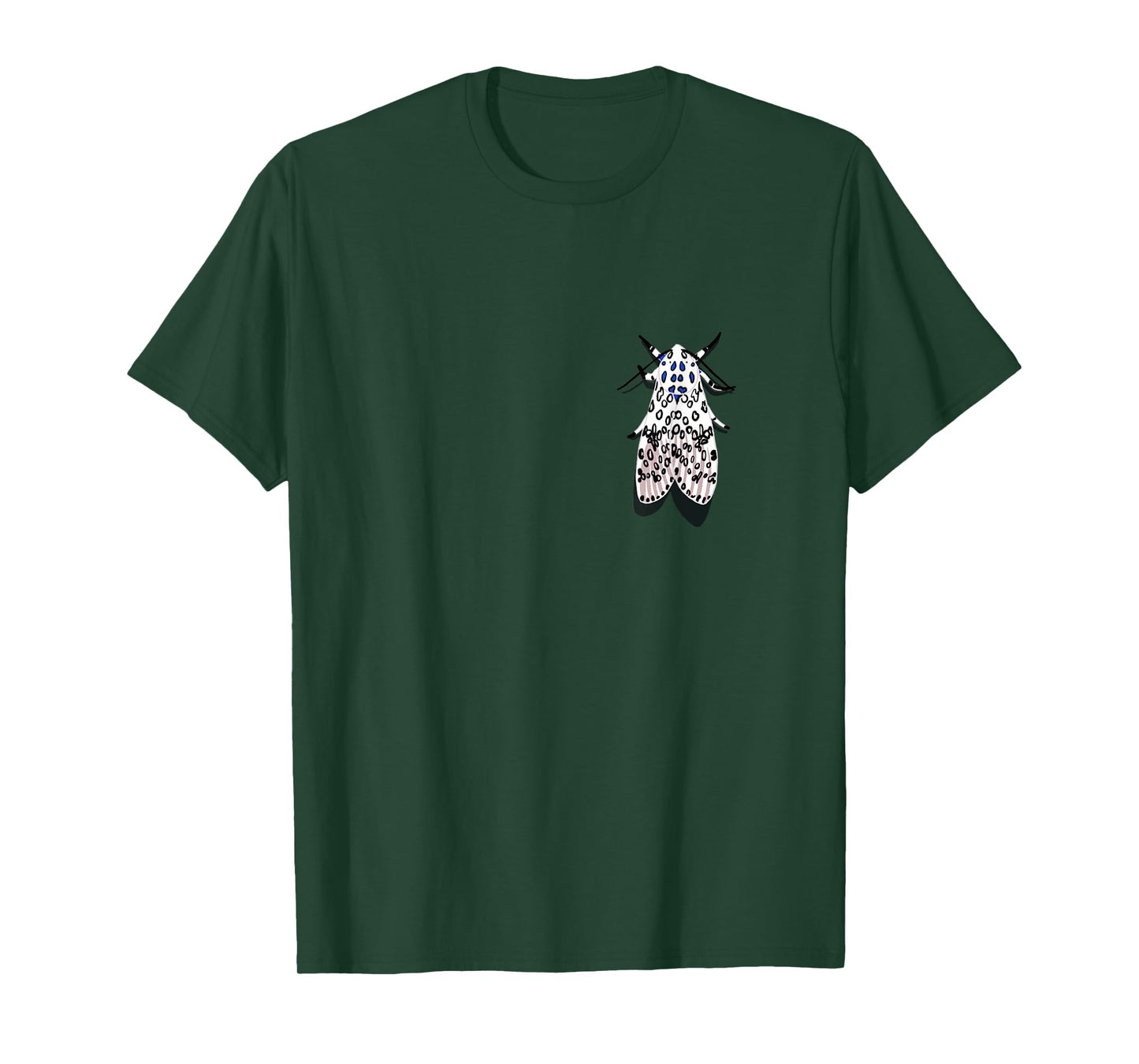 Leopard Moth Cute Silly Fun T-Shirt