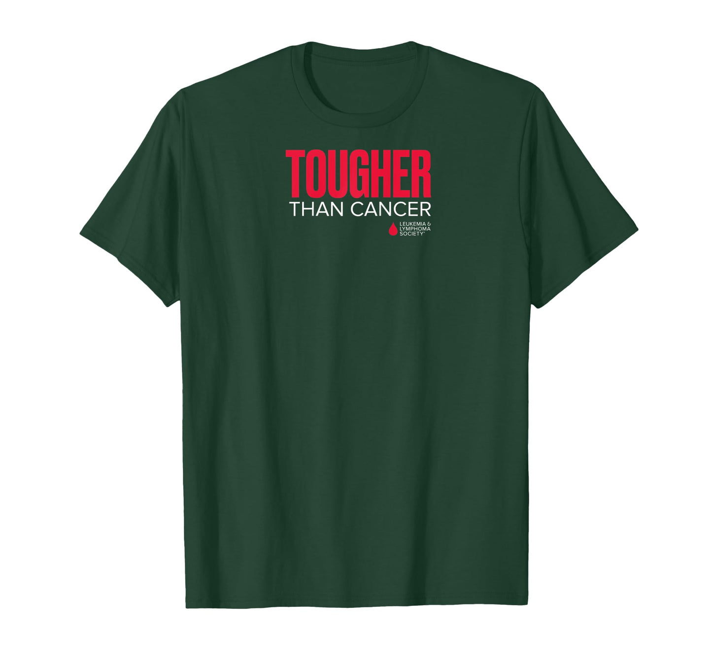 LLS - Tougher Than Cancer Raglan Baseball Tee
