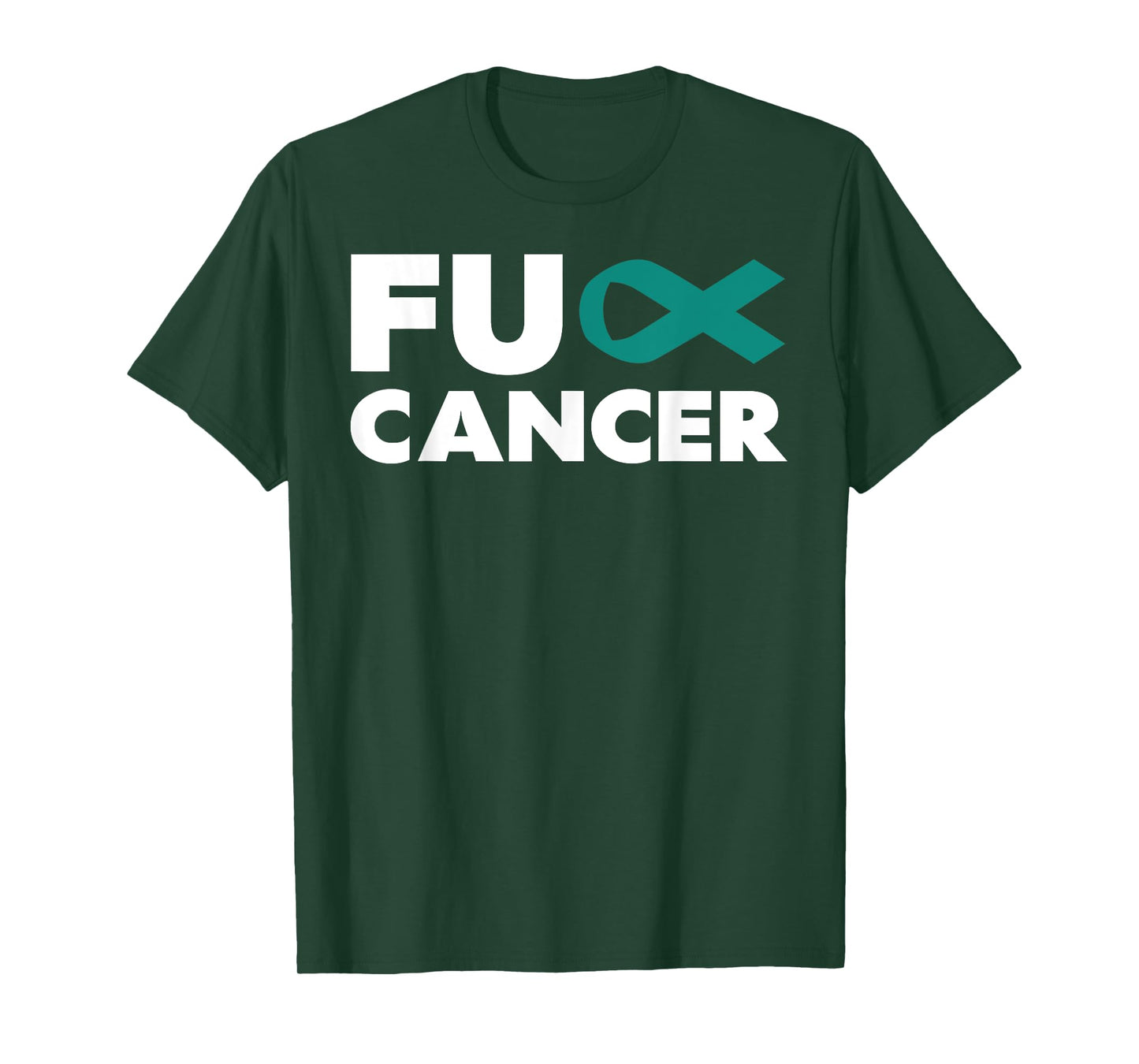 Fuck-Cancer TShirt - Fuck-Ovarian Cancer Awareness T-Shirt