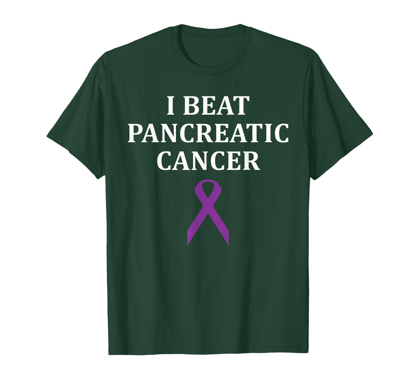 I Beat Pancreatic Cancer Cancer Survivor T-Shirt T-Shirt