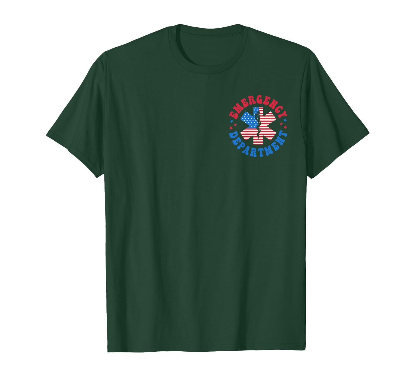 Emergency Department 4th of July USA Emergency Room Er Nurse T-Shirt