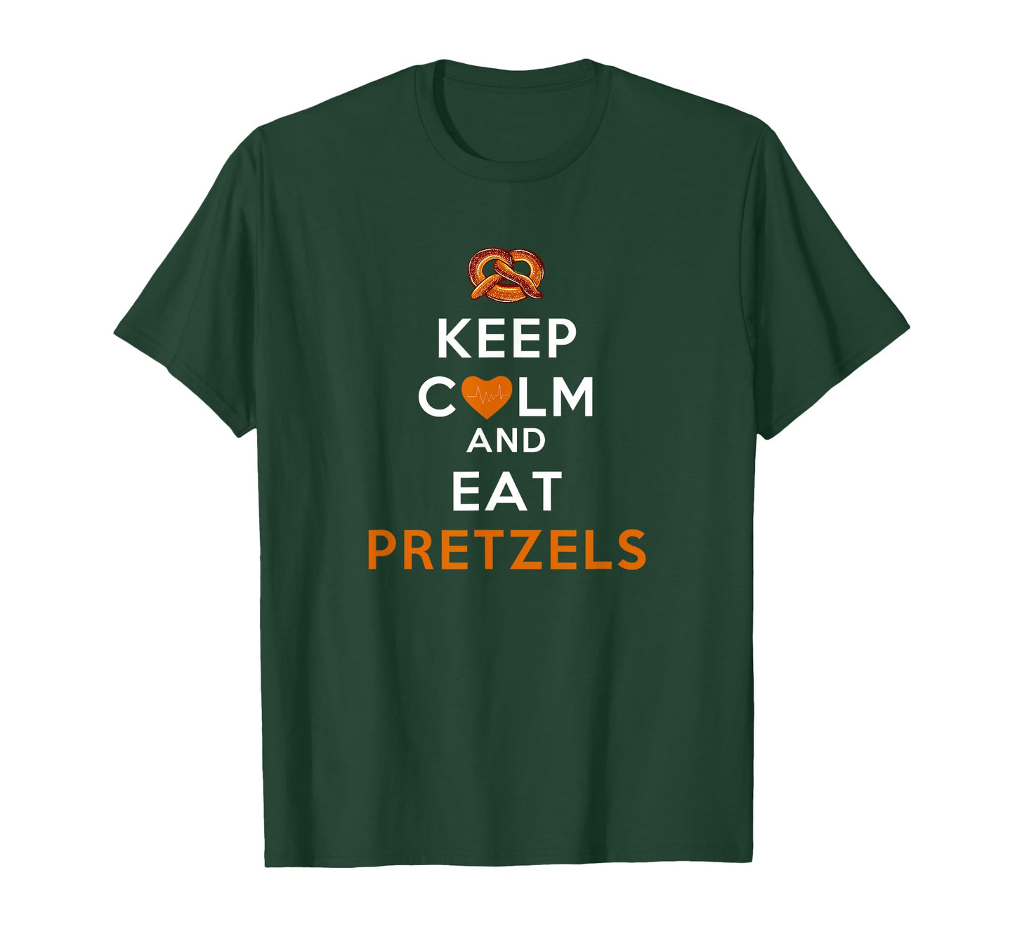 Keep Calm And Eat Pretzels Parody T-Shirt