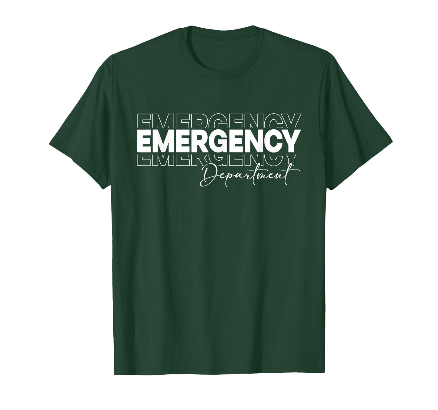 Emergency Department Emergency Room Healthcare Nursing T-Shirt