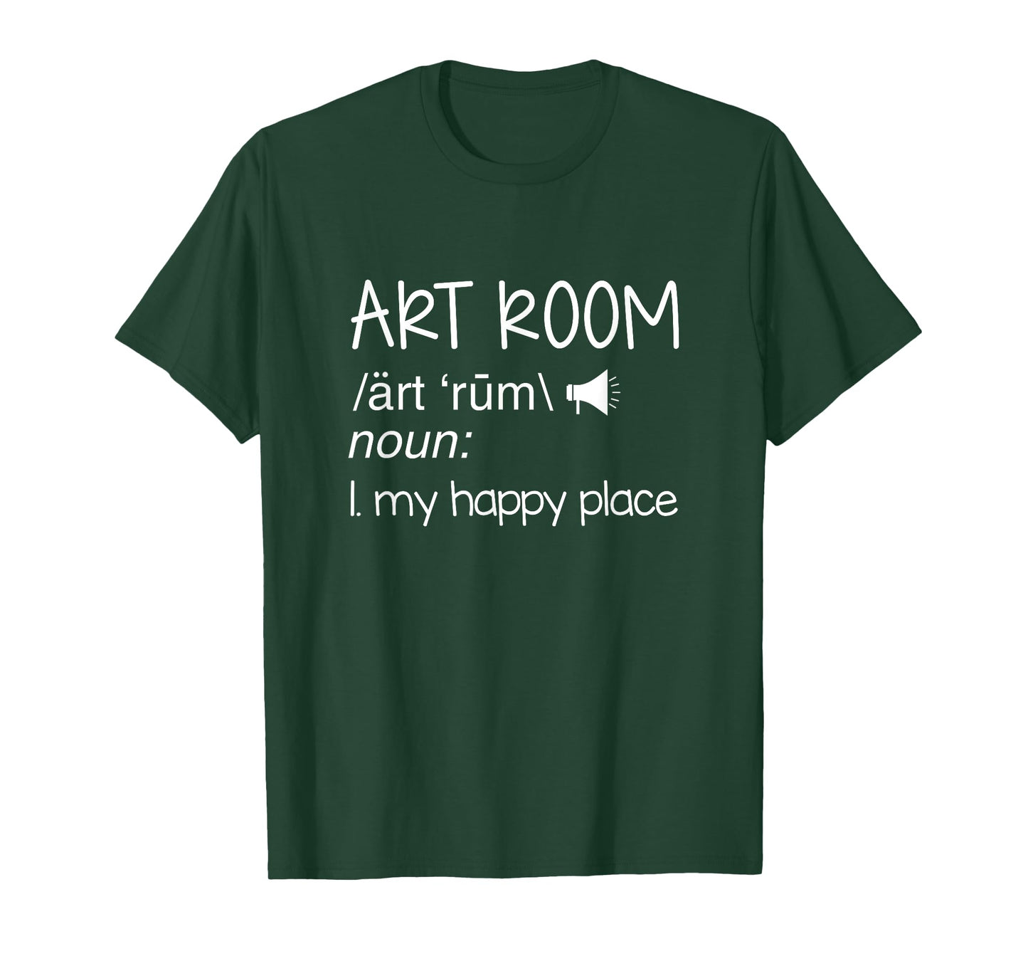 Art Room Definition Art Teacher Artist Painting Art Lover Men Women T-Shirt