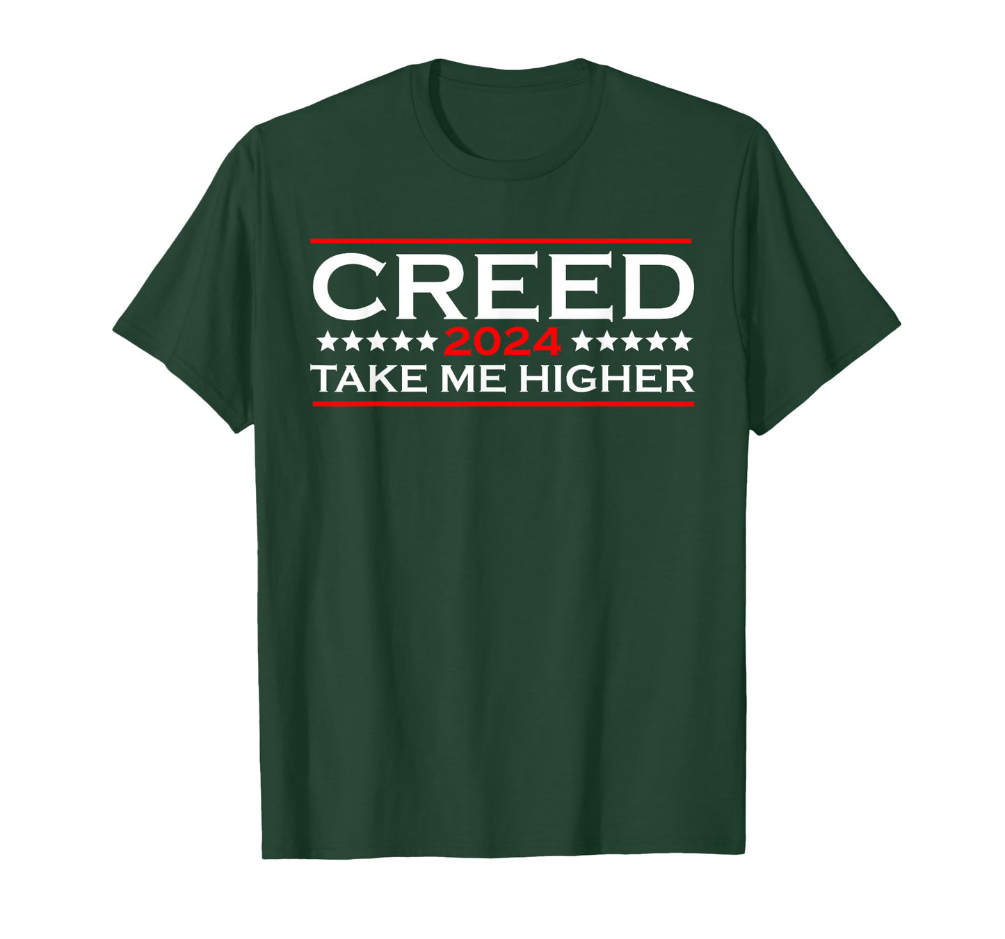 Creed '24 Take Me Higher Flag Usa America, Creed 2024 T-Shirt