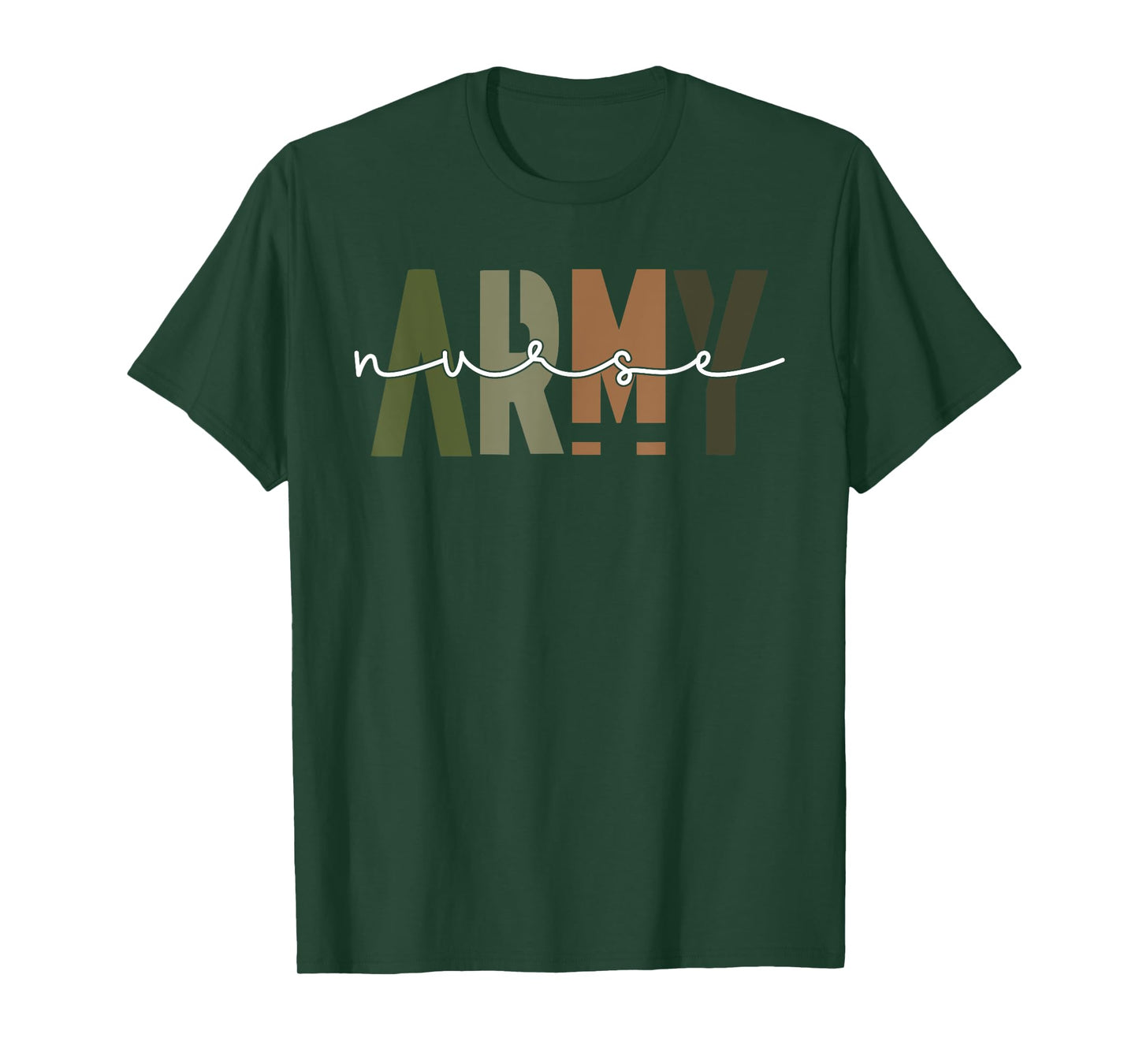 Army Nurse Veteran Squad Funny Matching Nursing Group T-Shirt