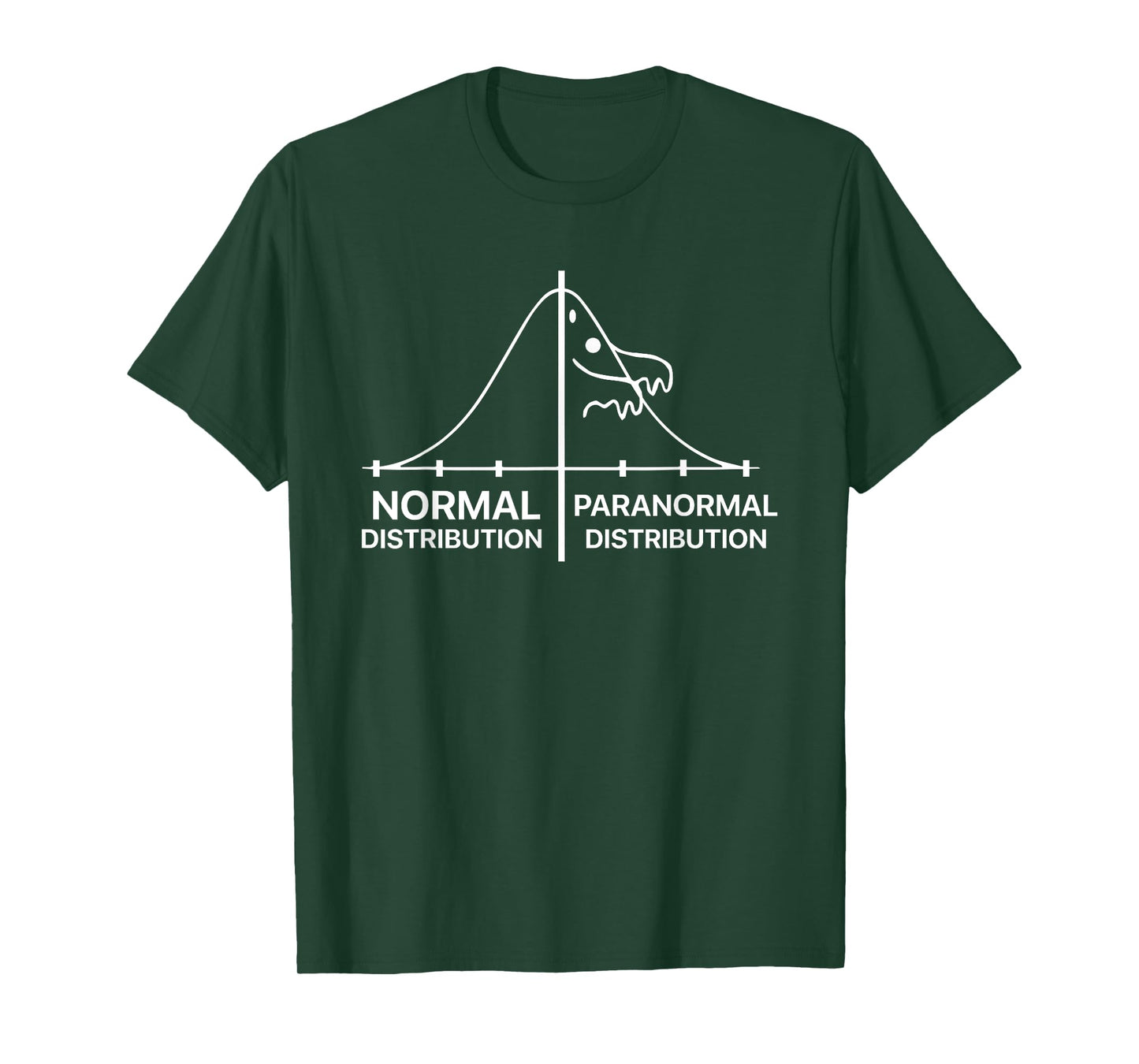 Normal Distribution Paranormal Distribution T-Shirt