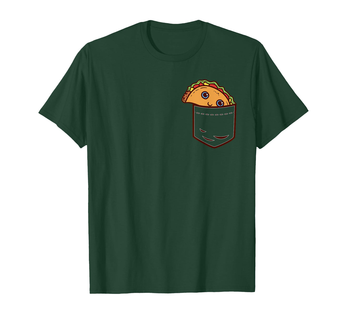 Pocket Taco Tuesday Cinco De Mayo Mexican Food Foodie Lover T-Shirt