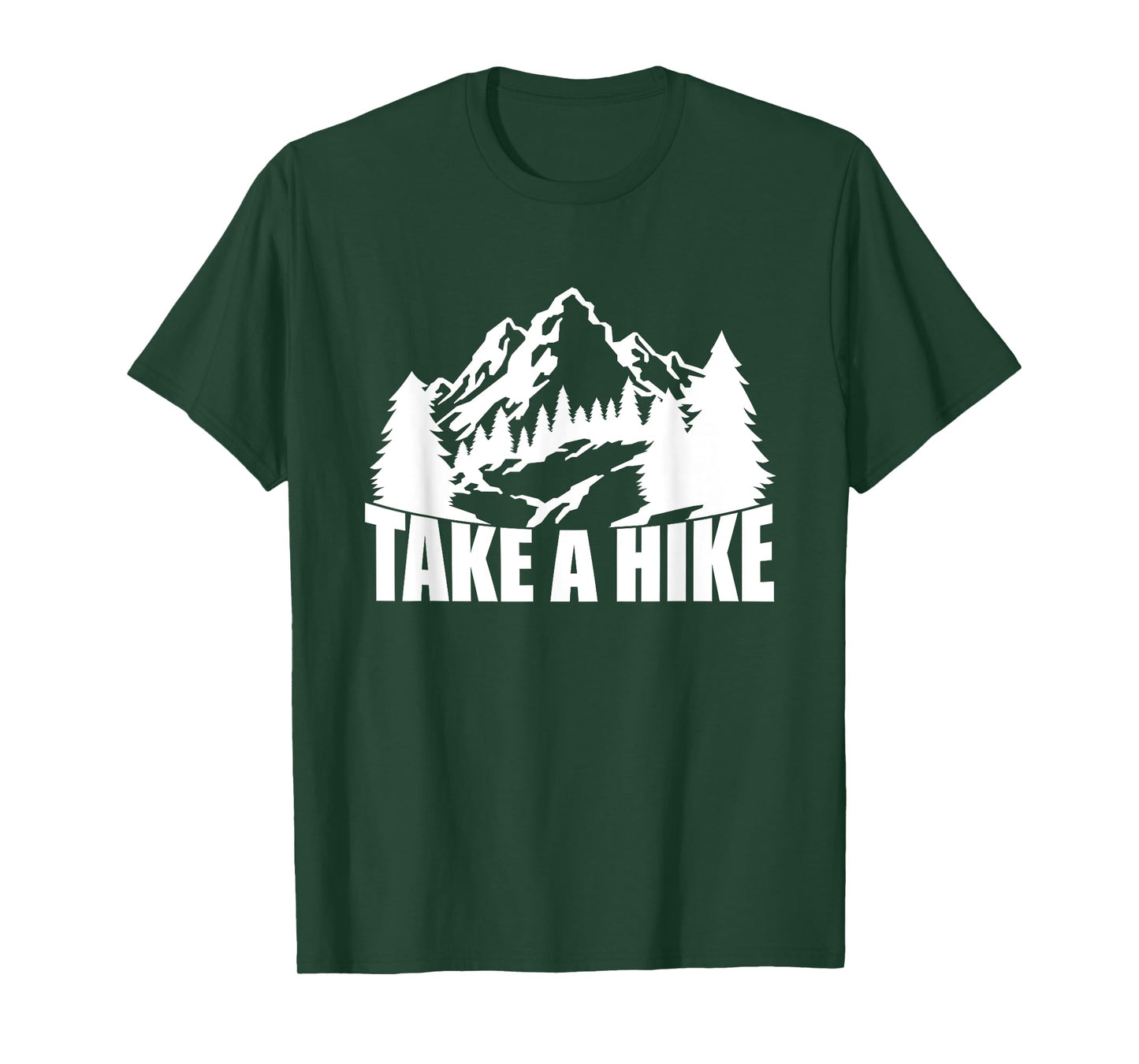 Take A Hike, Hiking, Men Women Kids Hiker Camping Mountains T-Shirt