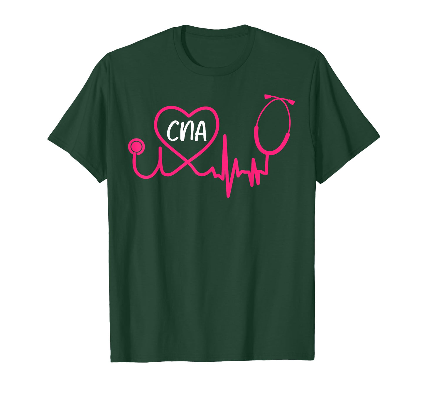 Heartbeat CNA Certified Nursing Assistant Medical Nurse Aide T-Shirt