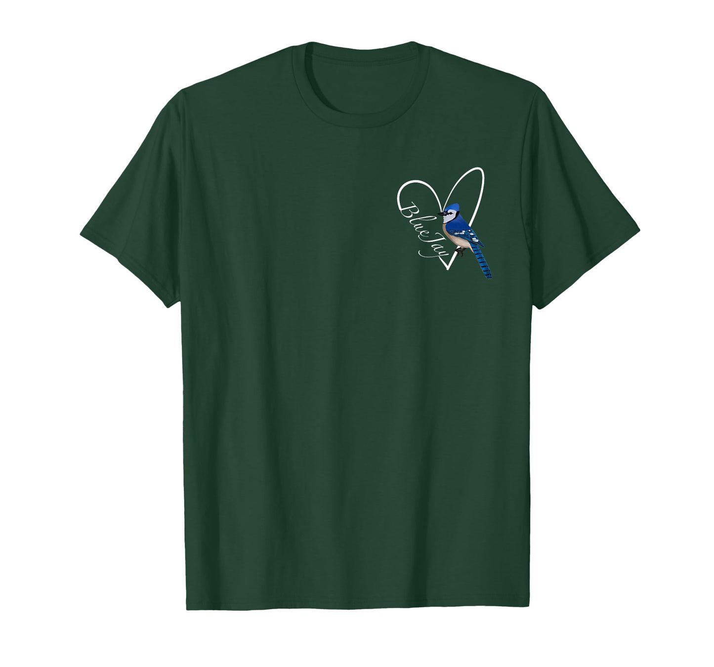 Blue Jay Bird Birdlover Birdwatcher Animal Biologist T-Shirt