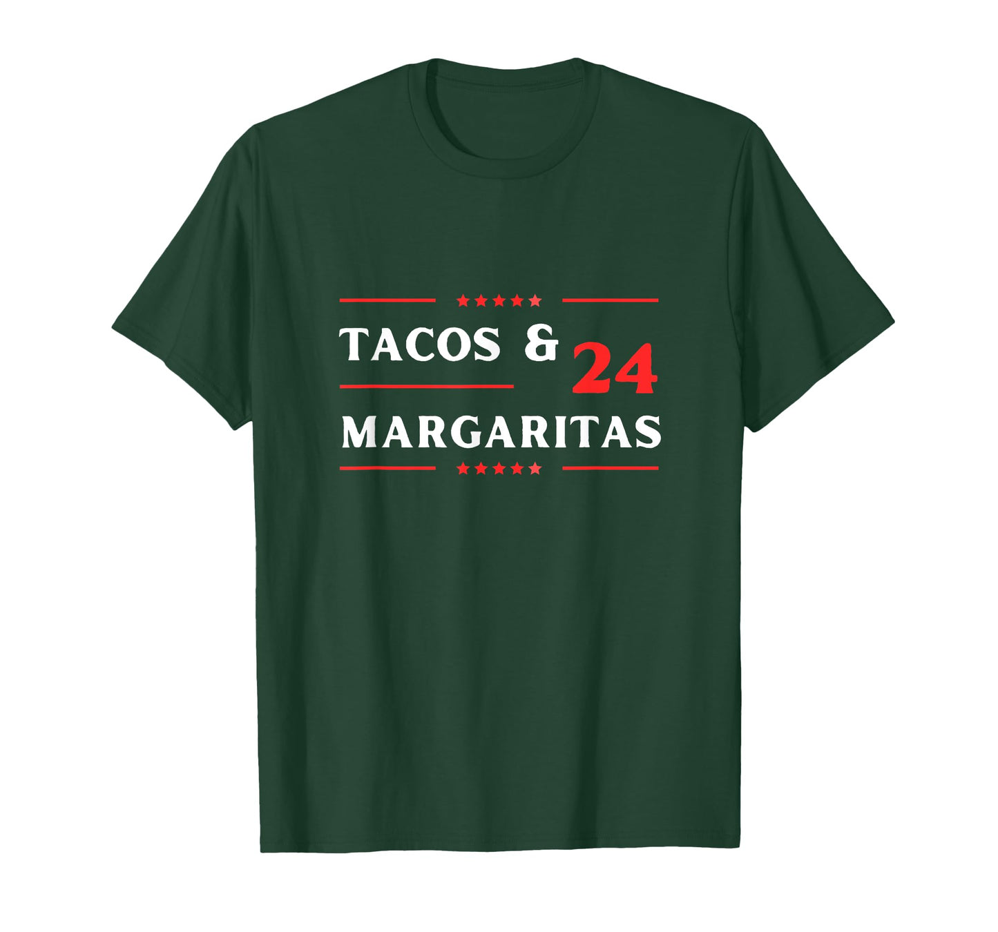 Funny 2024 Election Tacos and Margaritas T-Shirt