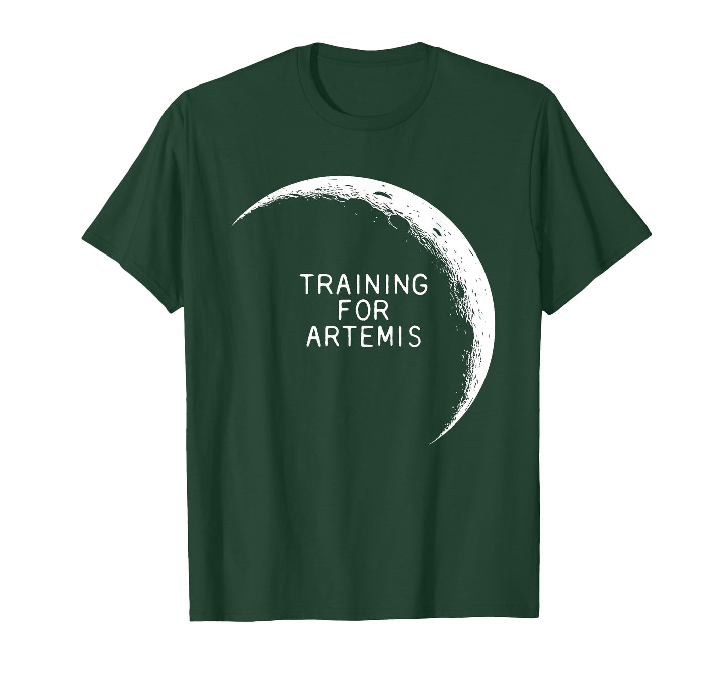 Training For Artemis Moon Day Lunar Astronomy Space Science T-Shirt