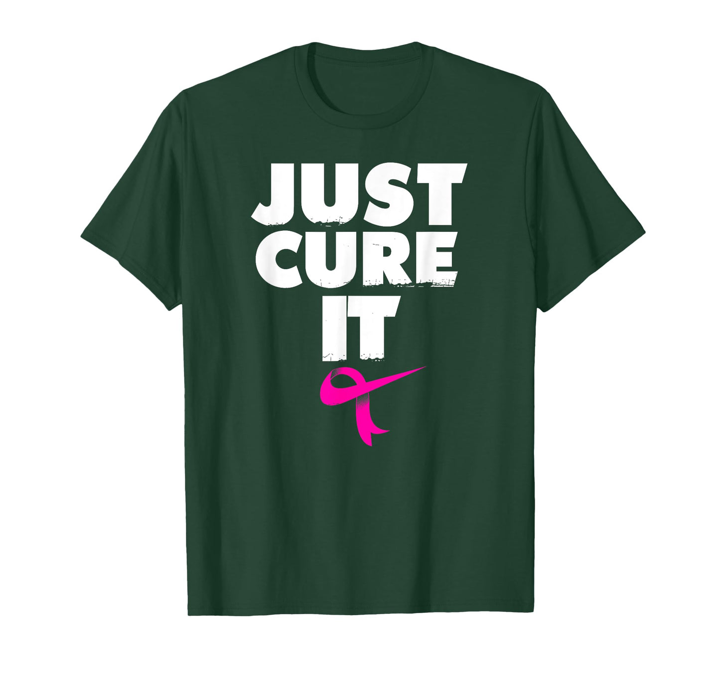 Just Cure it Shirt Breast Cancer Awareness T shirt T-Shirt