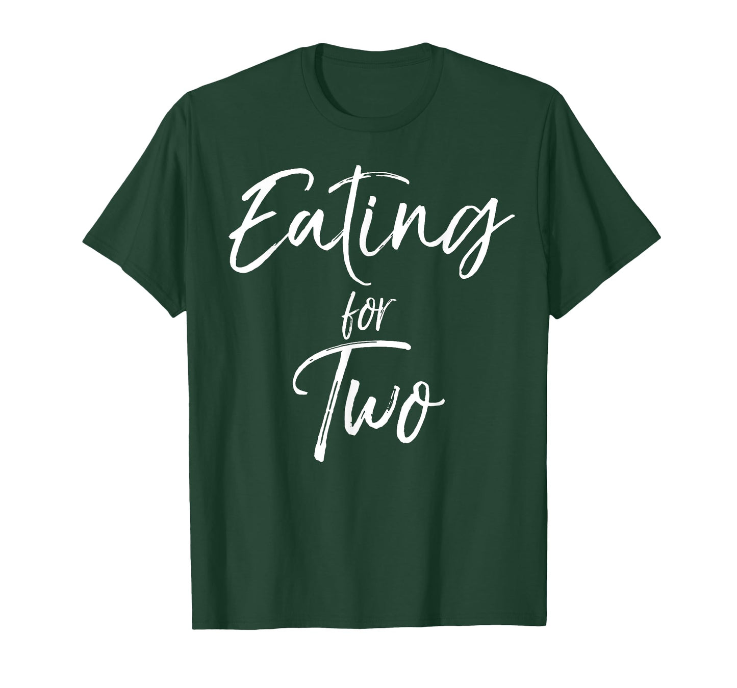 Eating for Two Shirt Funny Pregnancy Announcement Tee T-Shirt